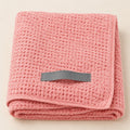 Hair towel wrap in coral